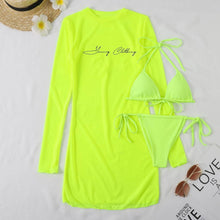 Load image into Gallery viewer, Bikini w/ Mesh Coverup