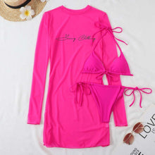 Load image into Gallery viewer, Bikini w/ Mesh Coverup